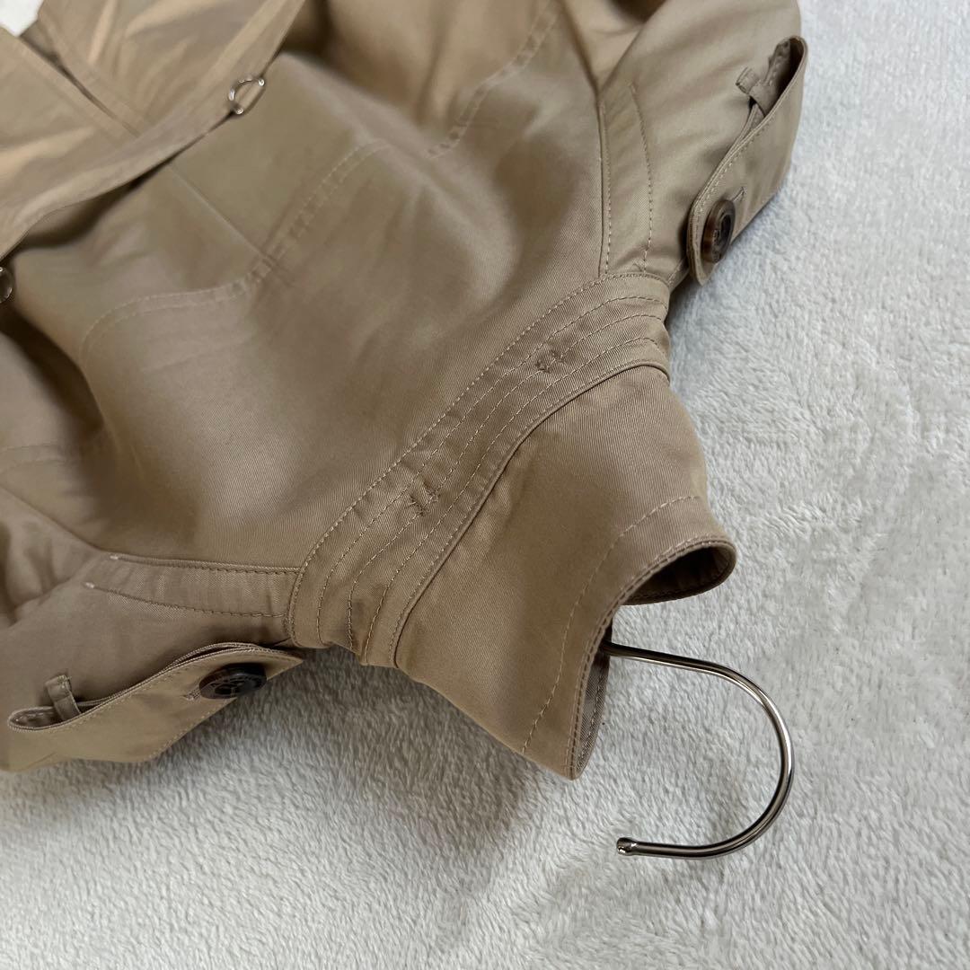 ★良品　アクアスキュータム　トレンチコート　ライナー　ベルト　ダブル　チェック