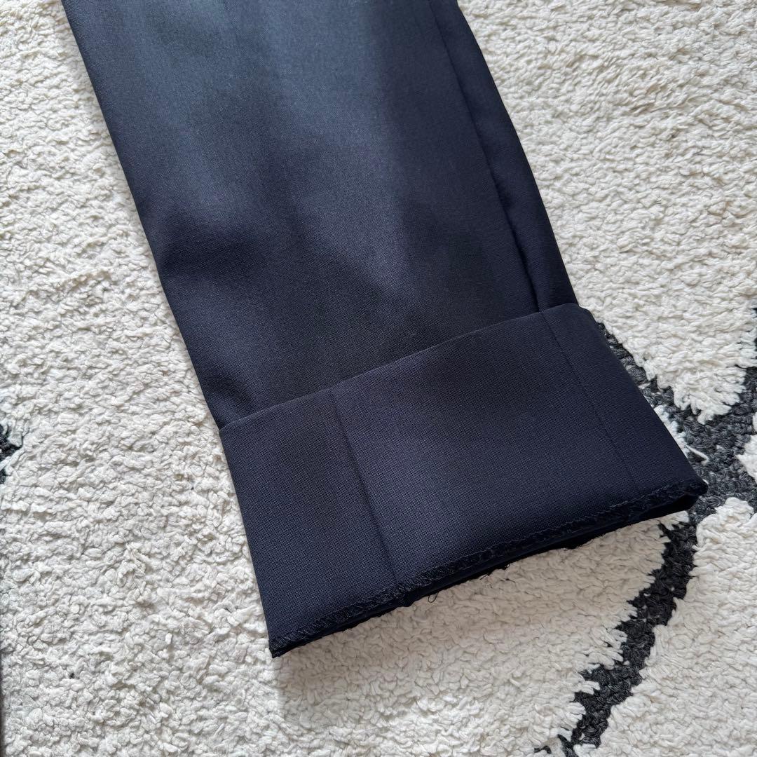 ユニバーサルランゲージ　カノニコ　スーツ　セットアップ　ネイビー　トラベル　L