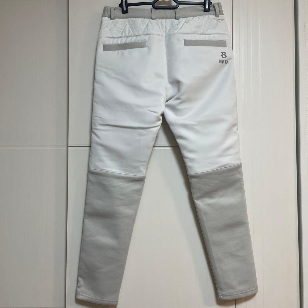 美品ムータ　muta MARINE ジオメトリック　キルティングパンツ