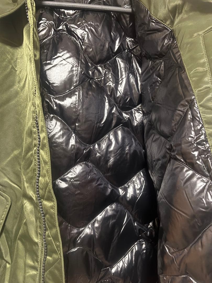 UNIQLO +J ダウンオーバーサイズ ブルゾン ダークグリーン　サイズXL