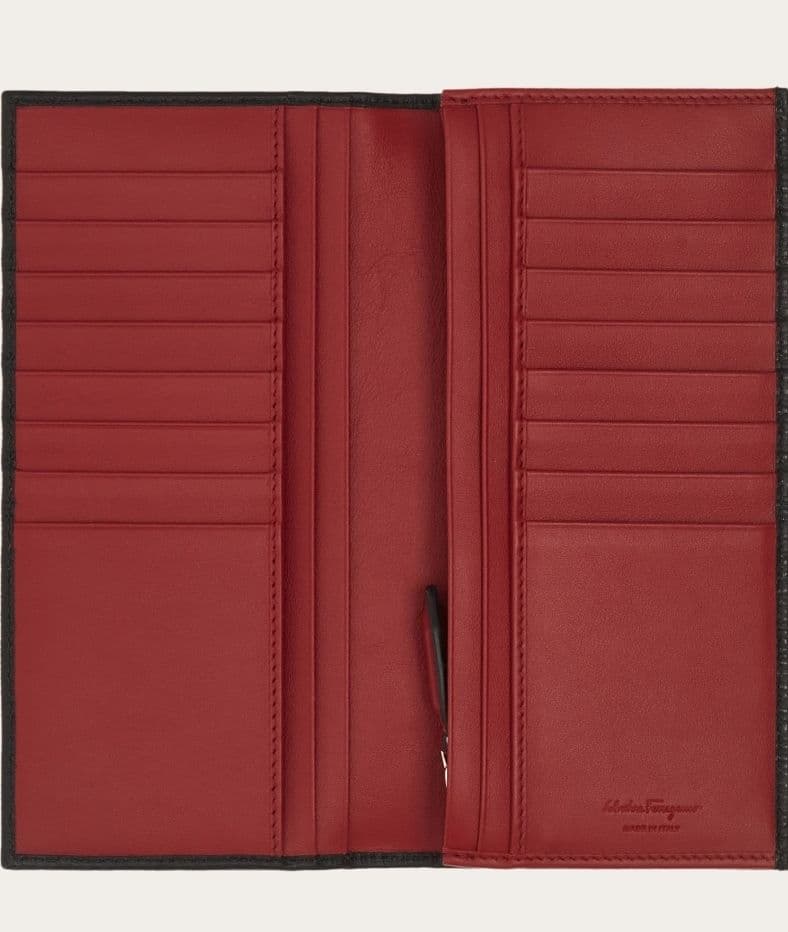 ☆新品未使用2025年秋☆Ferragamo 二つ折り財布 ダブルガンチーニ