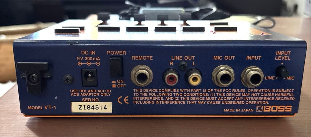 BOSS VT-1 ボイストランスフォーマー