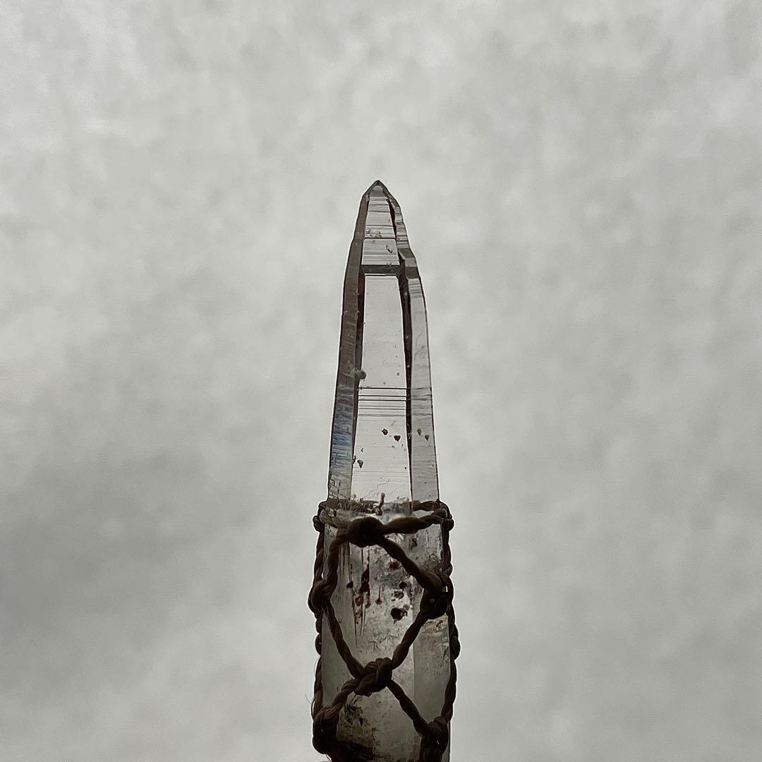 ヒマラヤ水晶 ガネッシュヒマール ＊ マクラメネックレス ペンダント 21