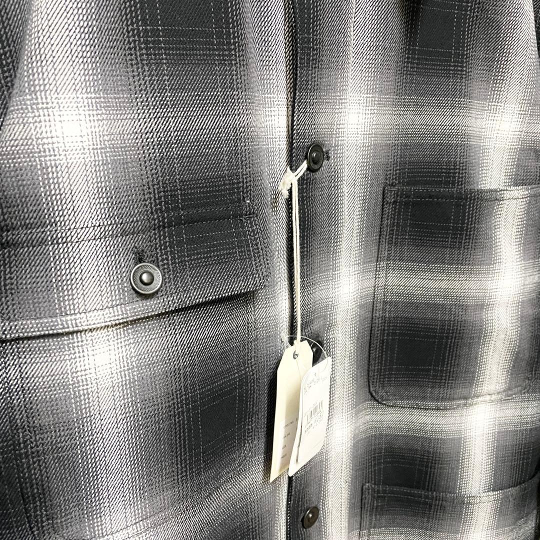 新品未使用HOUSTONヒューストン　カバーオール　ブラック　L