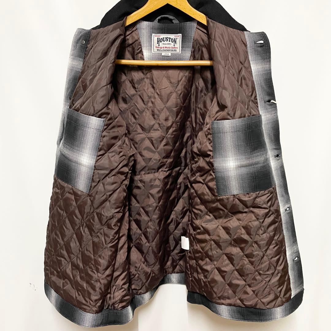 新品未使用HOUSTONヒューストン　カバーオール　ブラック　L