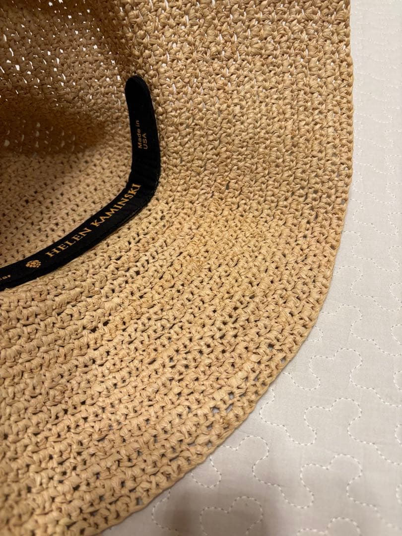 HELEN KAMINSKI 麦わら帽子 ベージュ　ヘレンカミンスキー