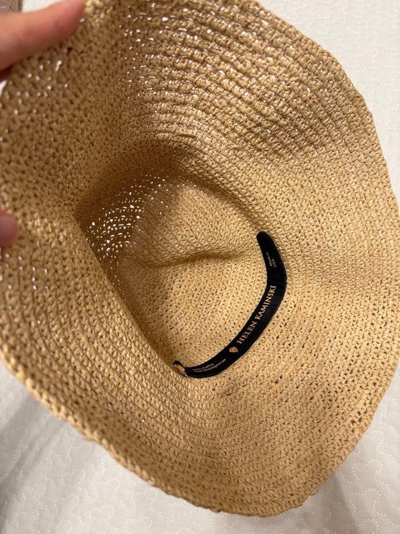 HELEN KAMINSKI 麦わら帽子 ベージュ　ヘレンカミンスキー