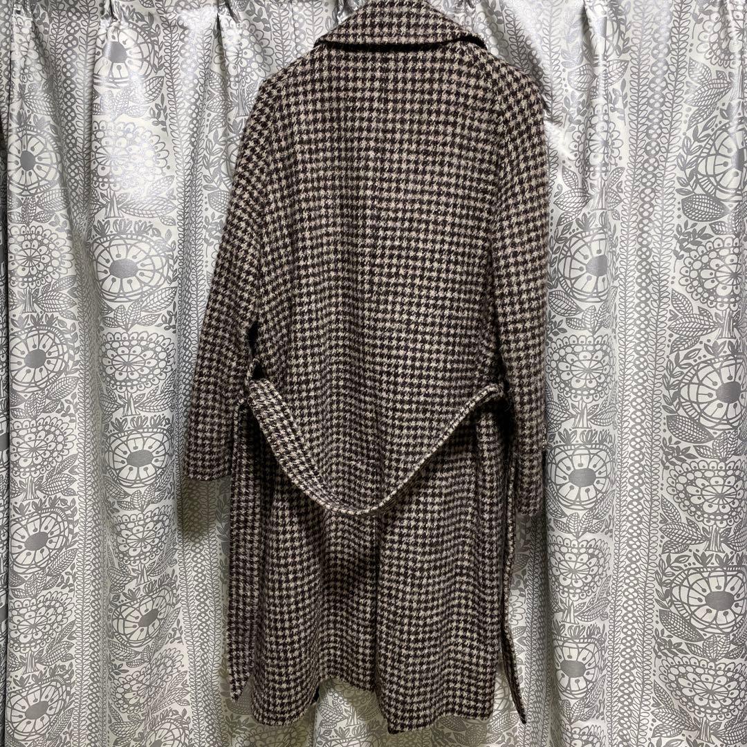 TAGLIATORE チェック柄 ダブルブレストコート