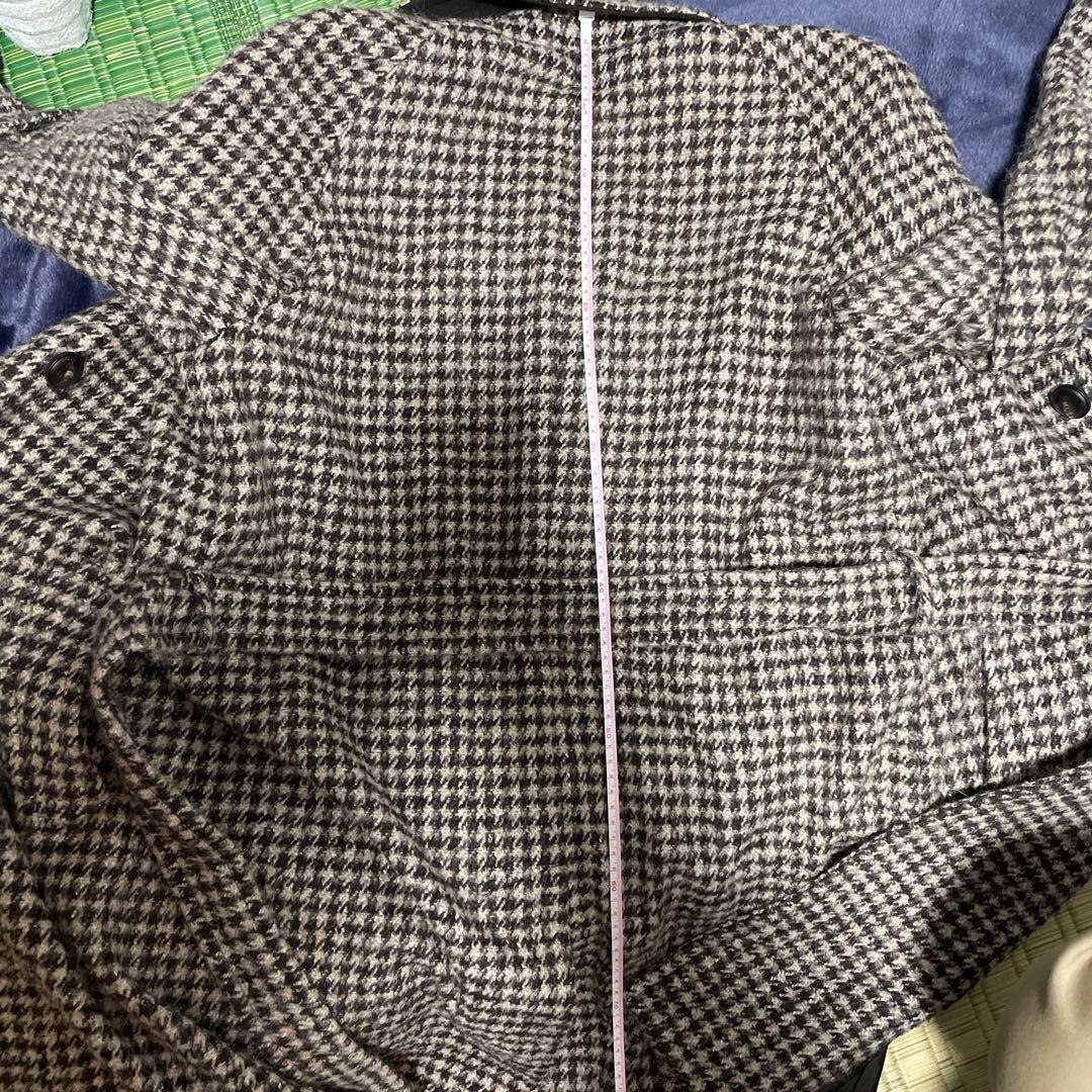 TAGLIATORE チェック柄 ダブルブレストコート