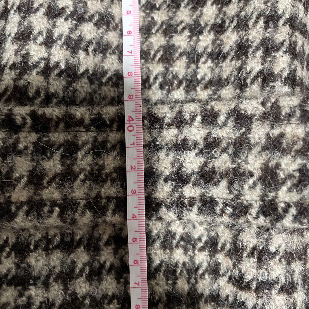 TAGLIATORE チェック柄 ダブルブレストコート