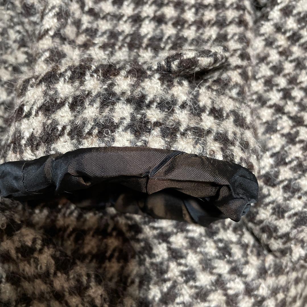 TAGLIATORE チェック柄 ダブルブレストコート