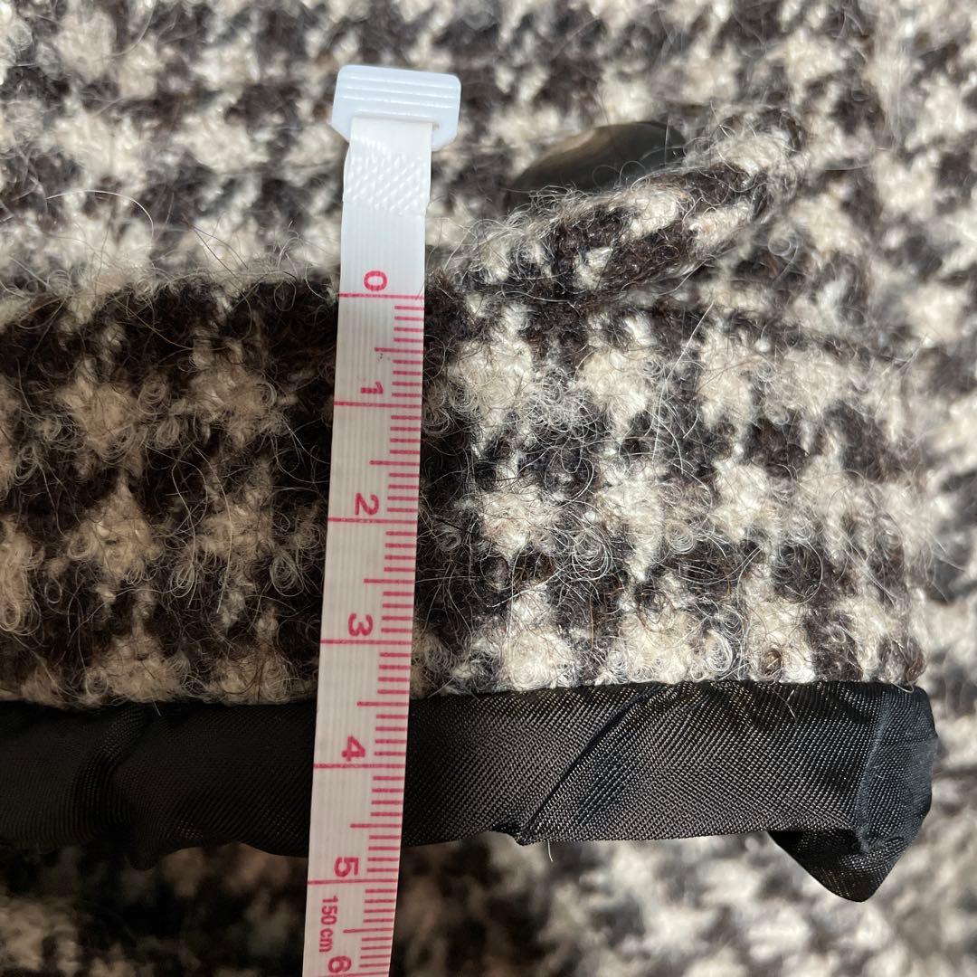 TAGLIATORE チェック柄 ダブルブレストコート