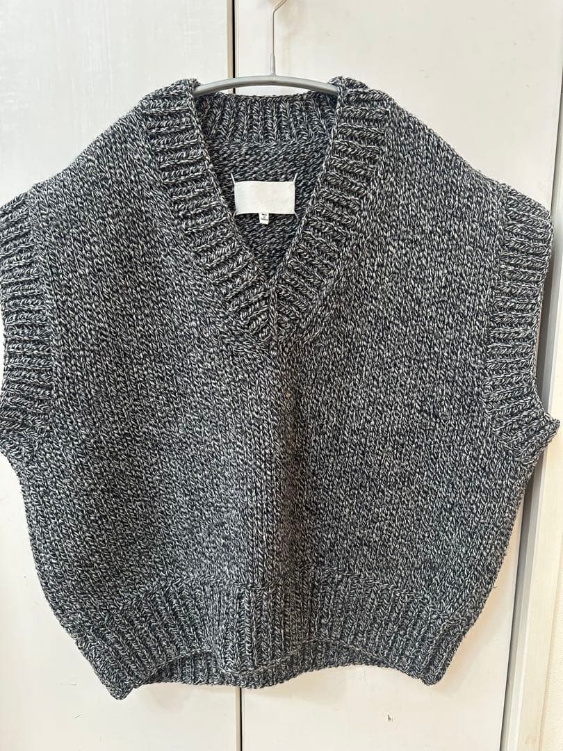 Maison Margiela オーバーサイズVネック ニットベスト