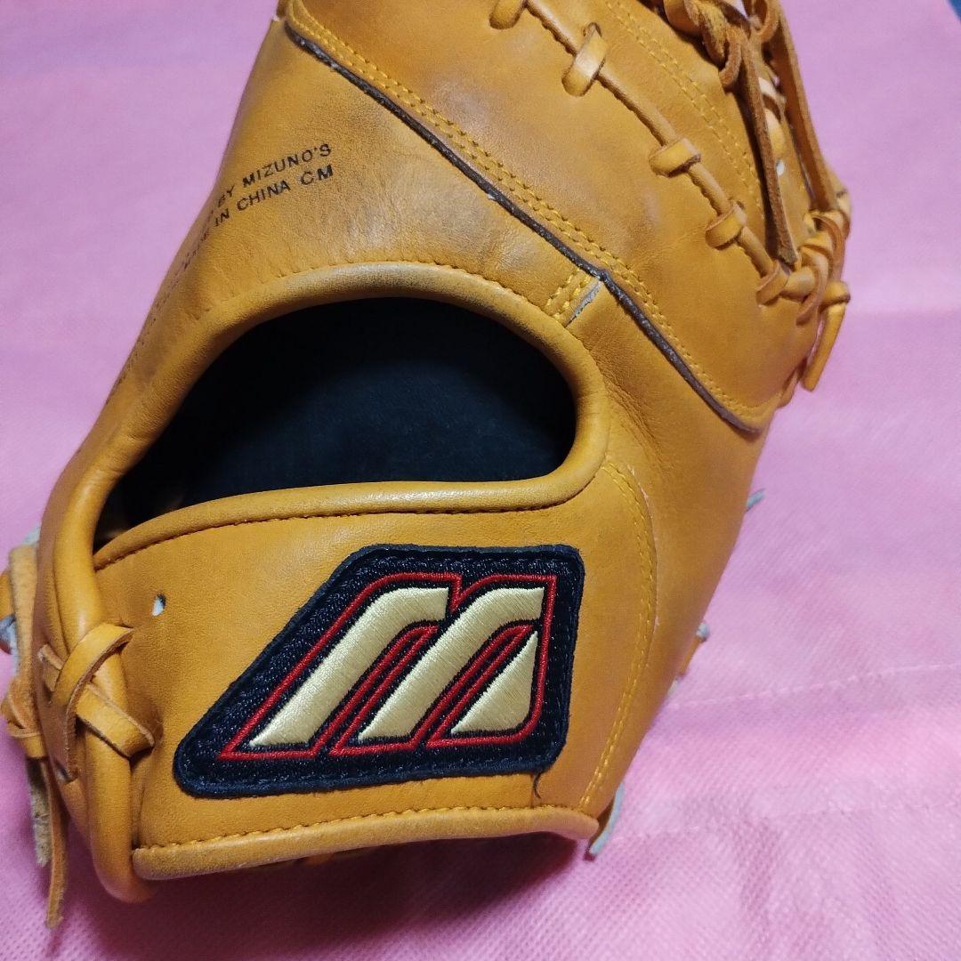 Mizunoファーストミット ソフトボール硬式グローブ オレンジ