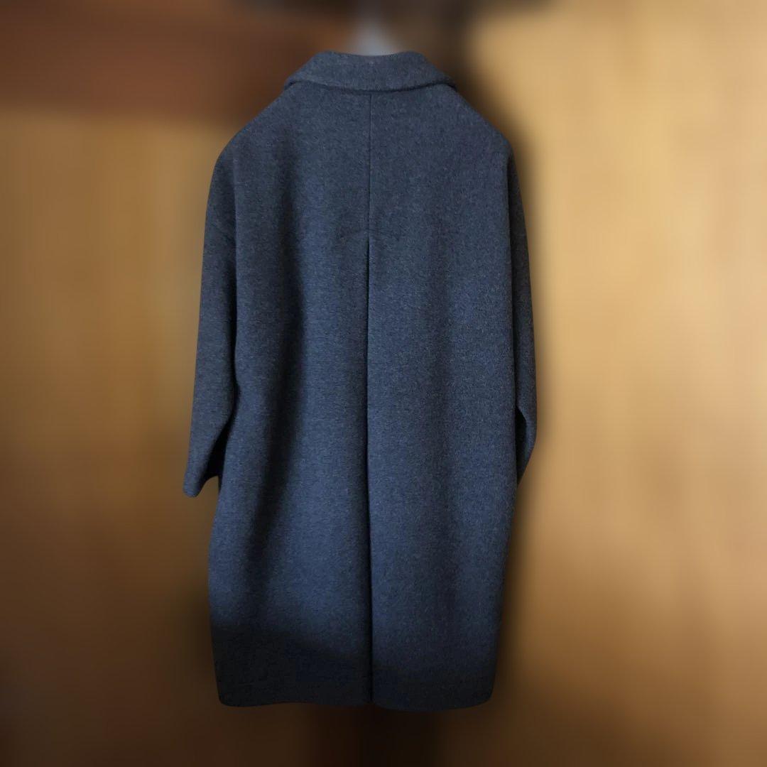 休日と詩　休日のメルトンコート　♪♪ チャコールグレー