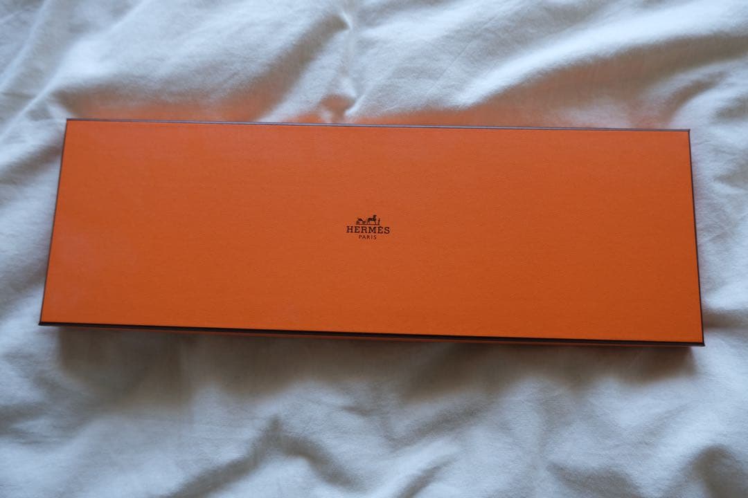 新品未使用HERMES シルク ネクタイ イエロー ブルー