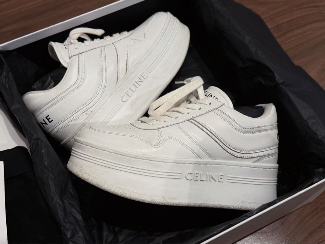 CELINE スニーカー ウェッジアウトソール 37