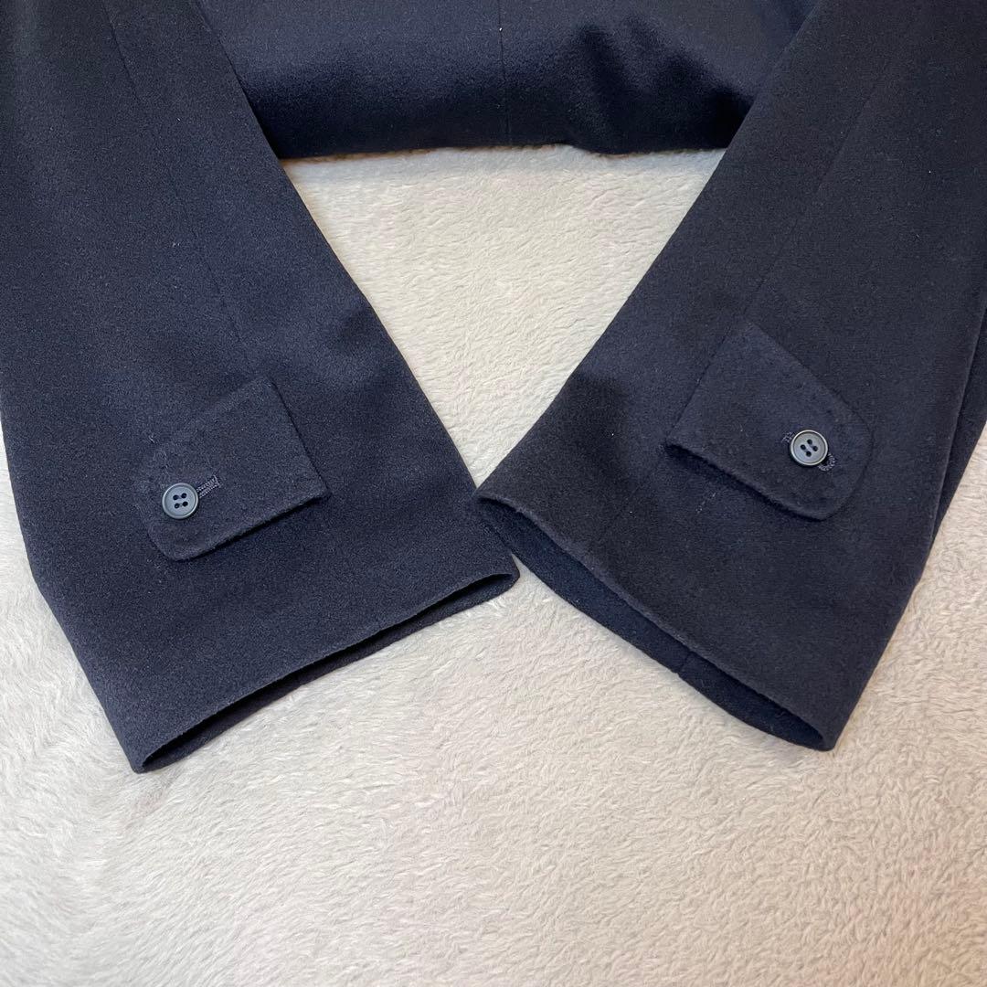 ken様　カシミヤ100% イタリア製生地 マキシ丈 チェスターコートXL