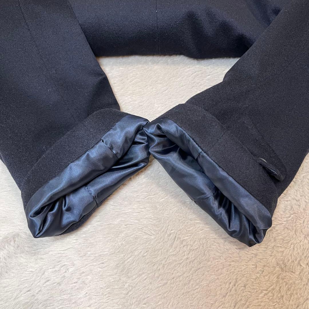 ken様　カシミヤ100% イタリア製生地 マキシ丈 チェスターコートXL