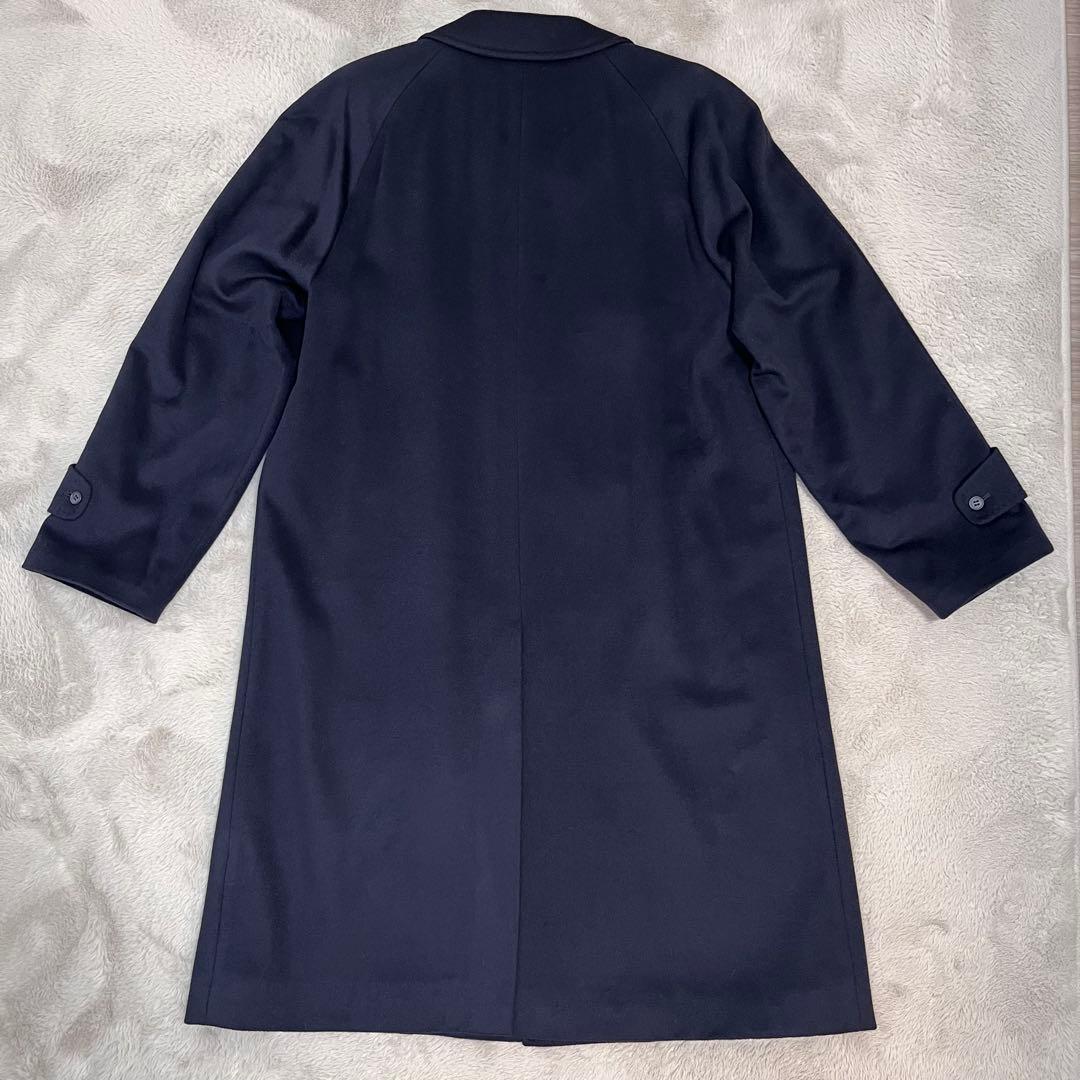 ken様　カシミヤ100% イタリア製生地 マキシ丈 チェスターコートXL