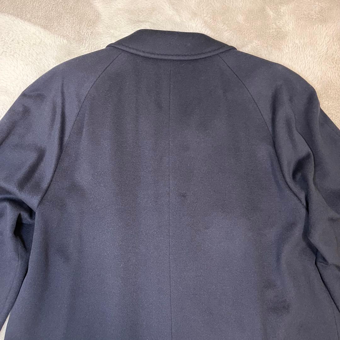 ken様　カシミヤ100% イタリア製生地 マキシ丈 チェスターコートXL