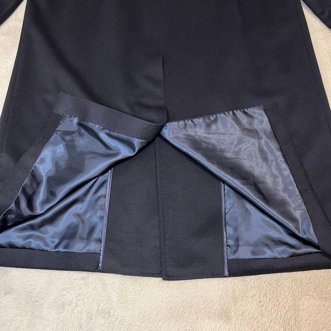 ken様　カシミヤ100% イタリア製生地 マキシ丈 チェスターコートXL