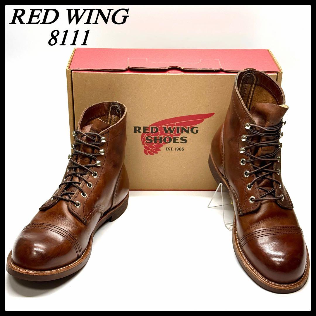 【極美品】RED WING IRON RANGER 8111 ワークブーツ 箱付