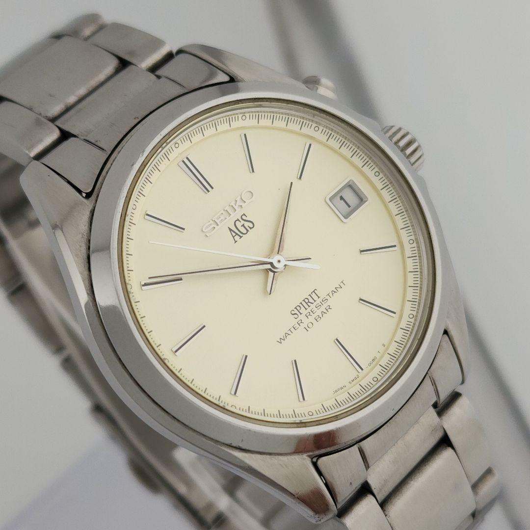 [二次電池交換済] SEIKO セイコー スピリット AGS メンズ1990年代