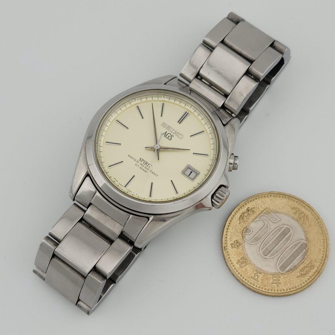 [二次電池交換済] SEIKO セイコー スピリット AGS メンズ1990年代