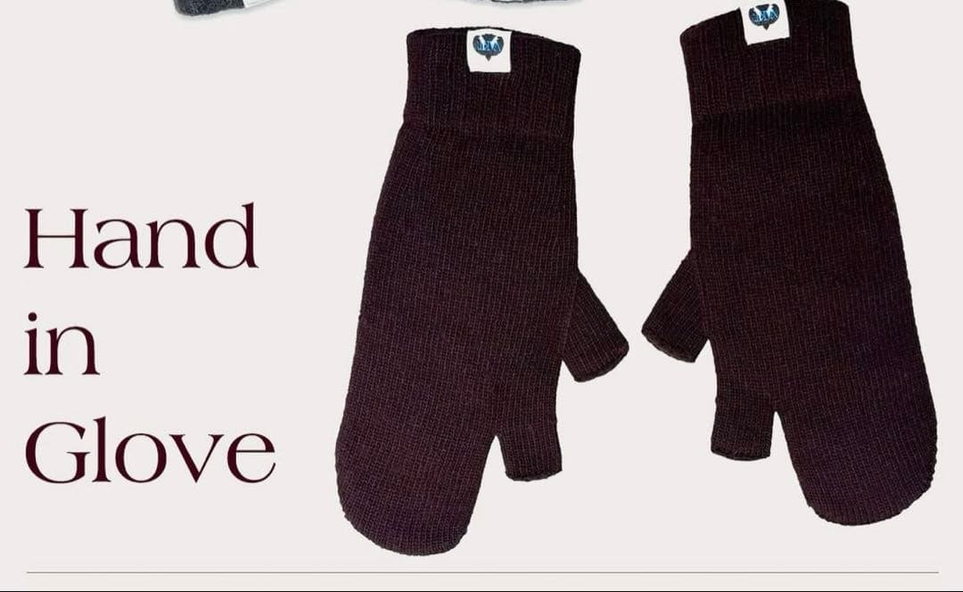 vakt ミトン 手袋 ブラウン