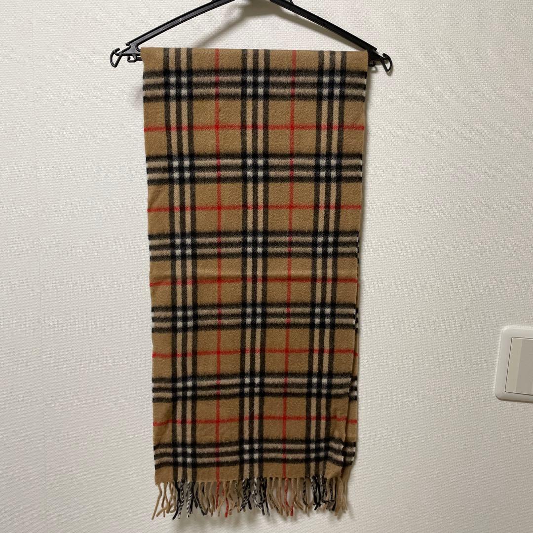 Burberry マフラー カシミヤ製