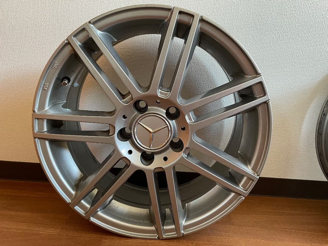 ベンツ Cクラス W205 Aクラス ガリ傷無 17インチ×7J PCD112