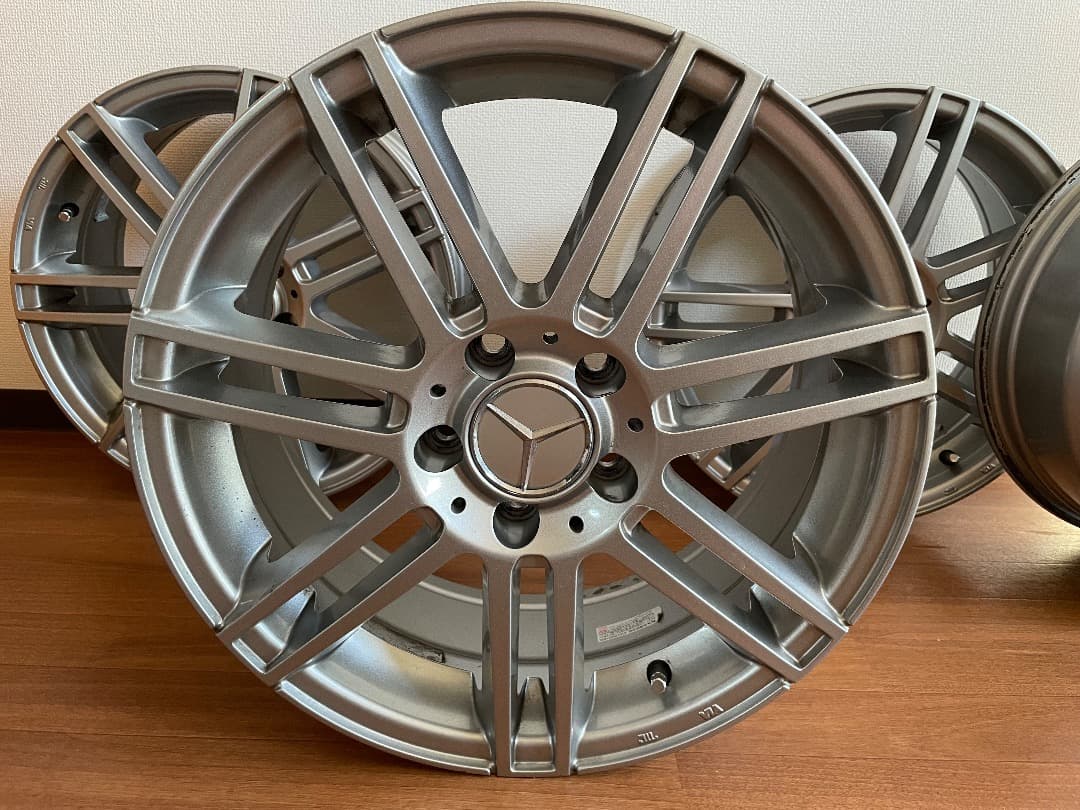ベンツ Cクラス W205 Aクラス ガリ傷無 17インチ×7J PCD112
