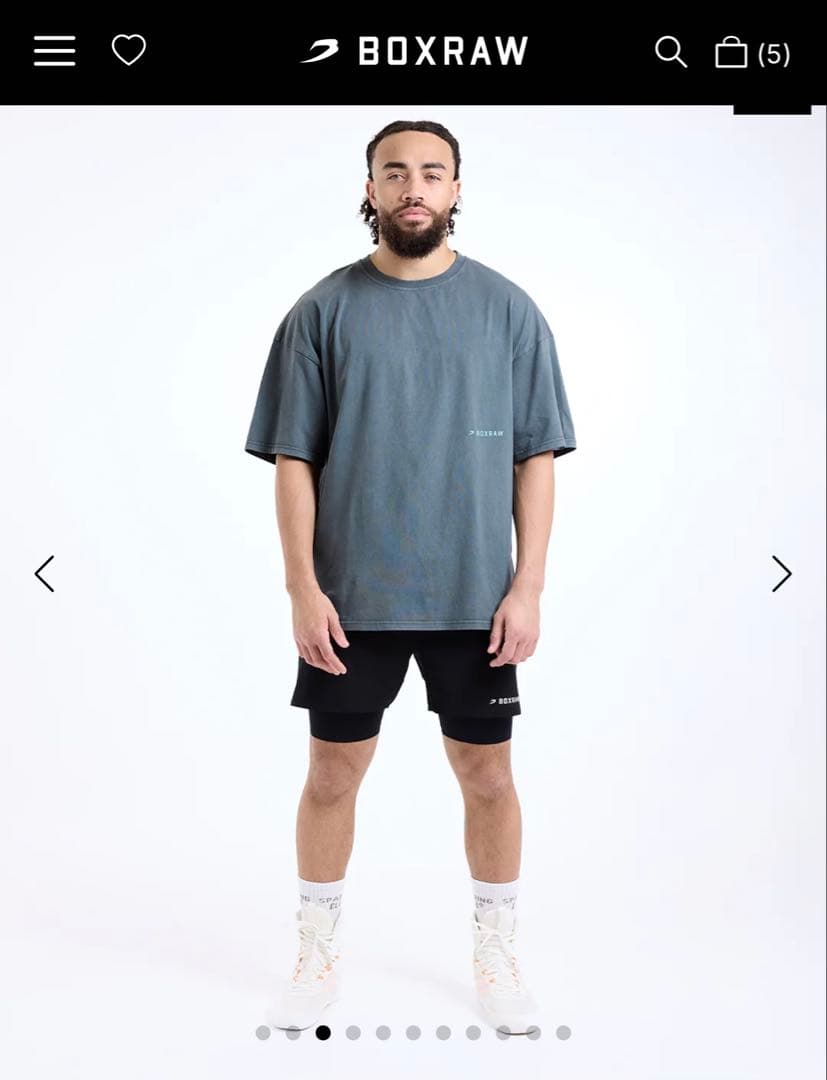 SPARRING CLUB OVERSIZED T-SHIRT ボクシング