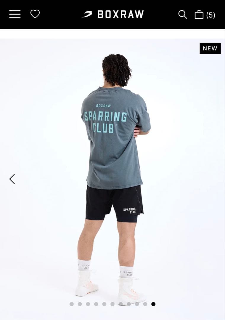 SPARRING CLUB OVERSIZED T-SHIRT ボクシング