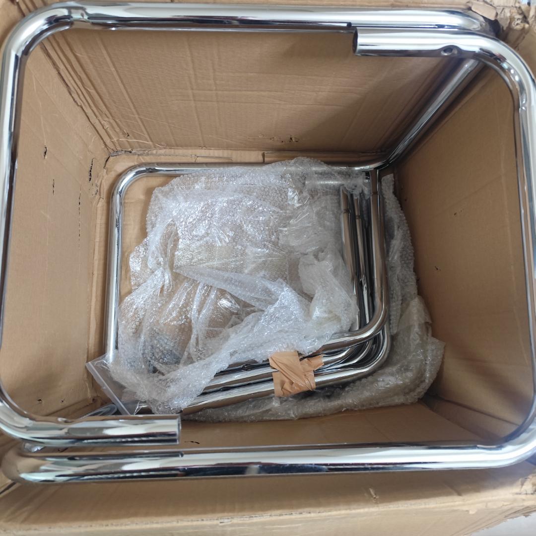 ダイニングチェア ラタン 食卓椅子 籐編み 北欧風 合成革 肘なし 2セット