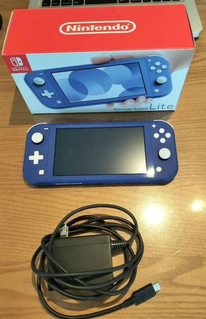 Nintendo Switch Lite ブルー　動作確認済　microSD付