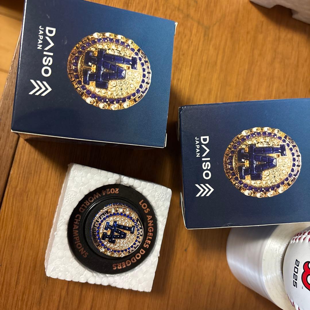L*y様 ロサンゼルス・ドジャース 2024ワールドシリーズチャンピオンリング