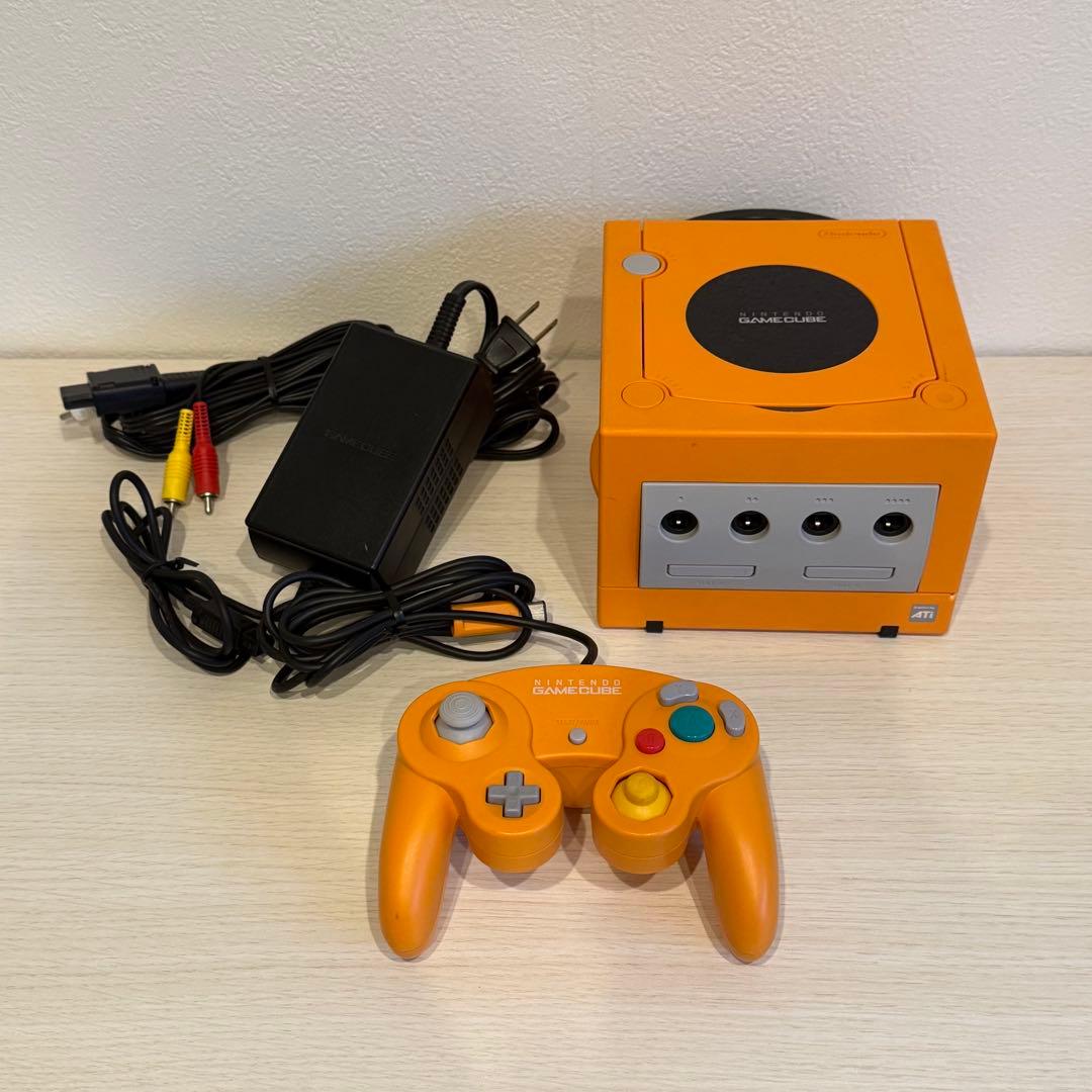 ゲームキューブ 本体 オレンジ