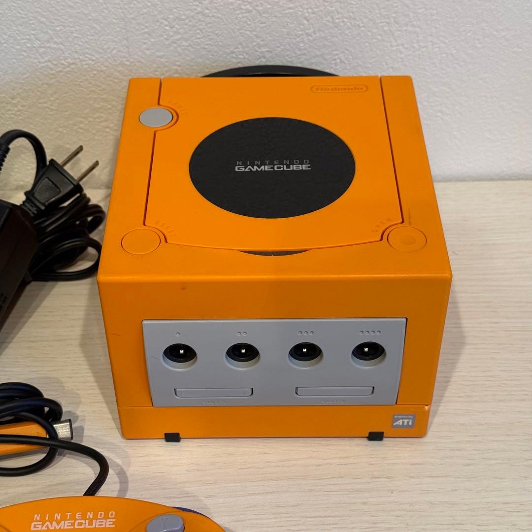 ゲームキューブ 本体 オレンジ