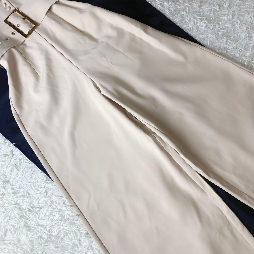 7未使用級　エイミーイストワール　シアースリーブバックル　オールインワン　M