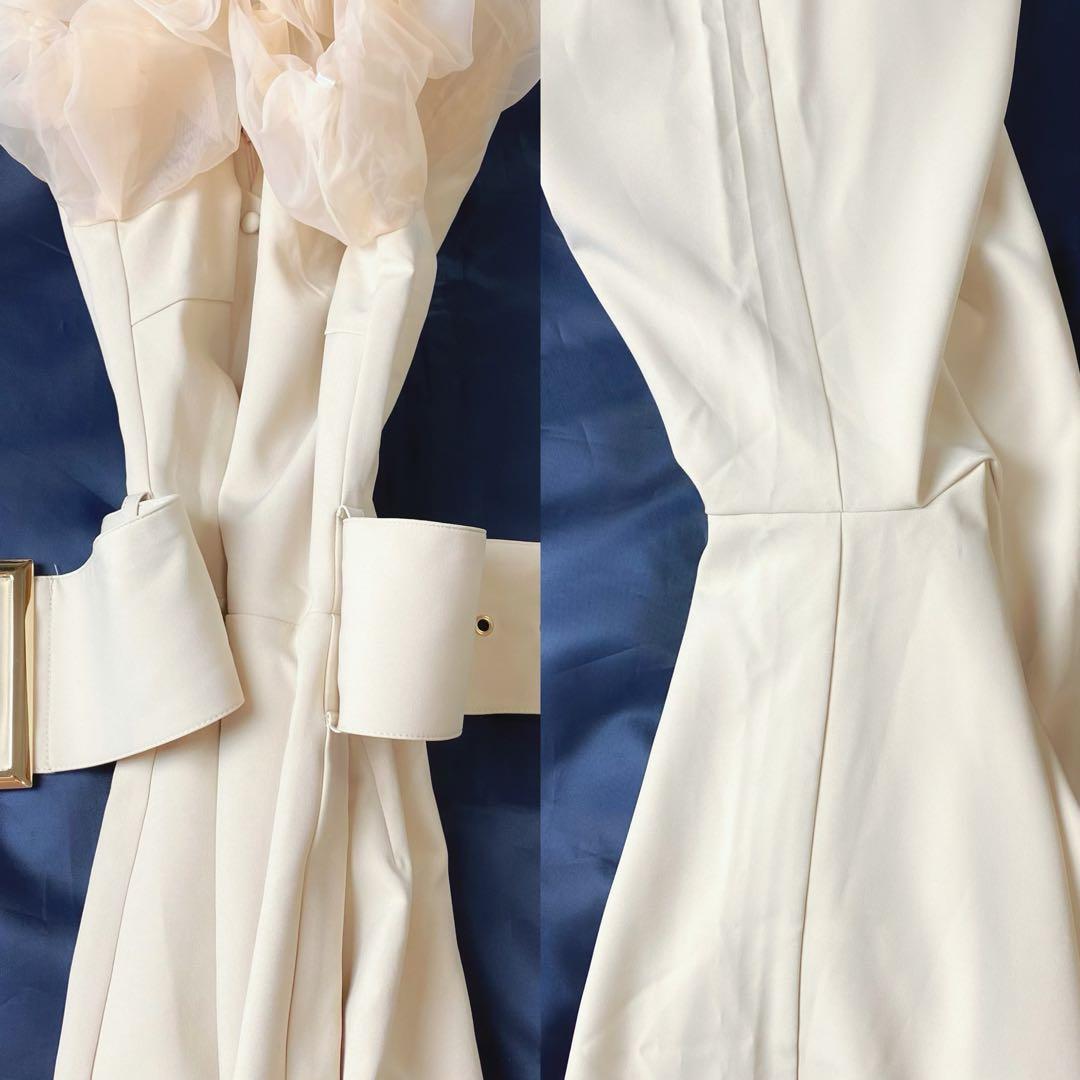 7未使用級　エイミーイストワール　シアースリーブバックル　オールインワン　M