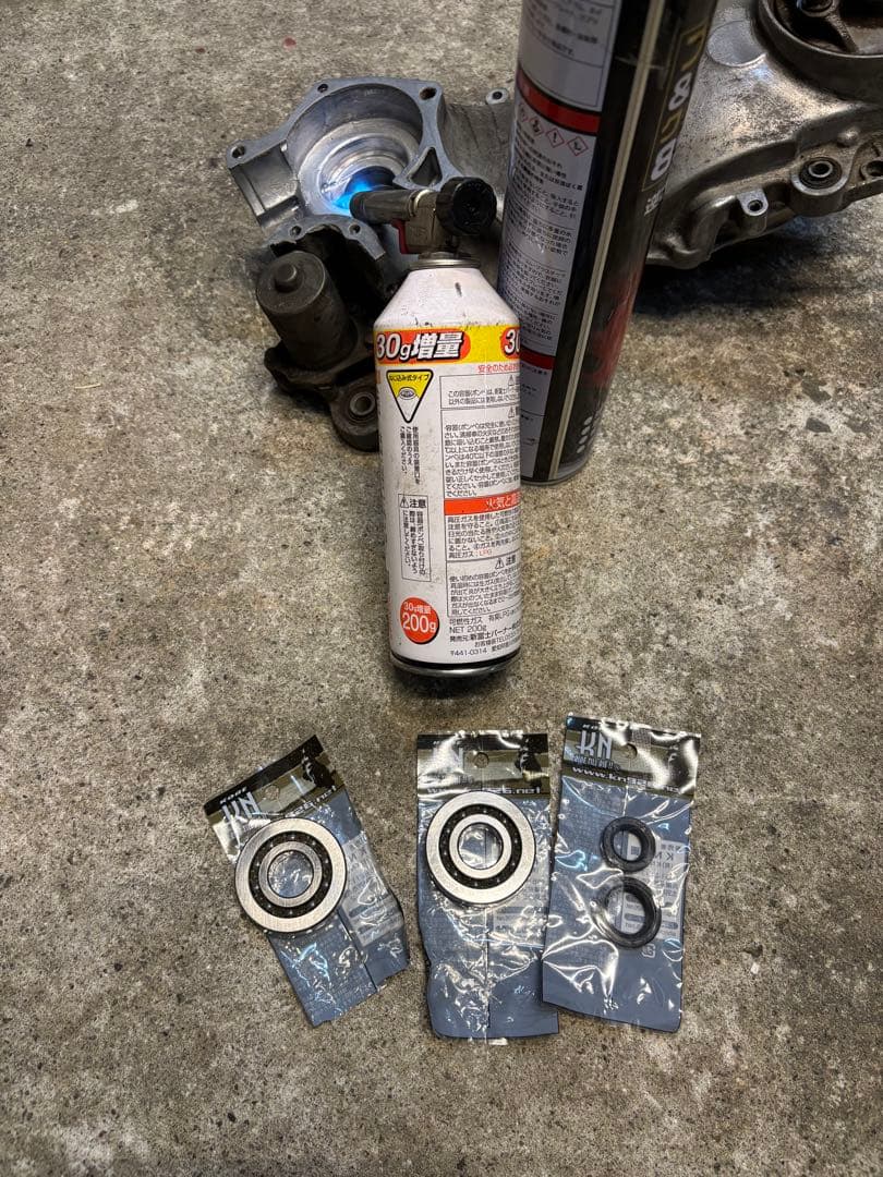 ライブディオ　AF34・AF35 クランクベアリング交換済み　ボアアップエンジン