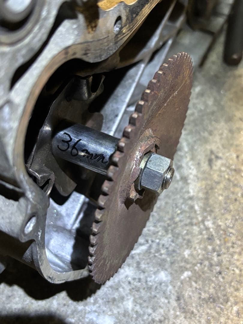 ライブディオ　AF34・AF35 クランクベアリング交換済み　ボアアップエンジン