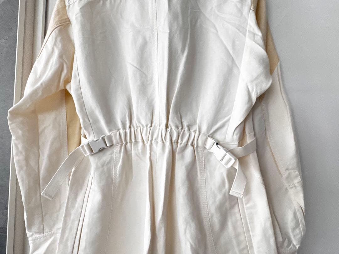 Stella McCartney コットンリネン ジャンプスーツ オールイ