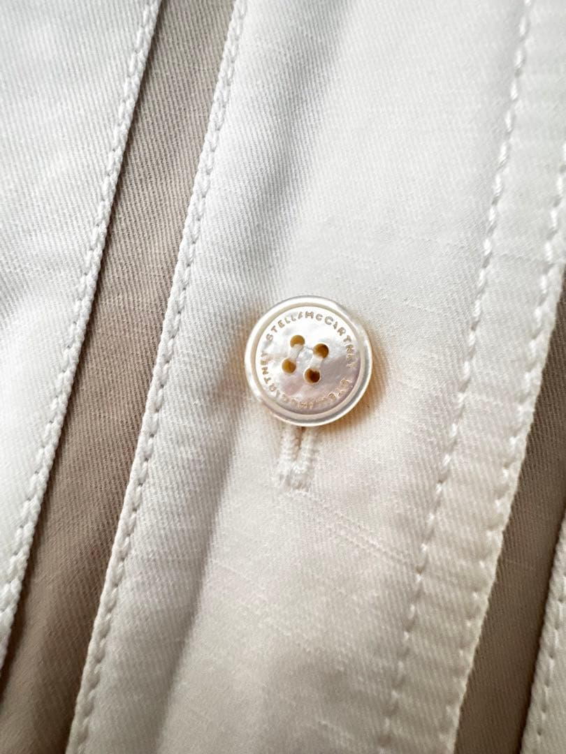 Stella McCartney コットンリネン ジャンプスーツ オールイ