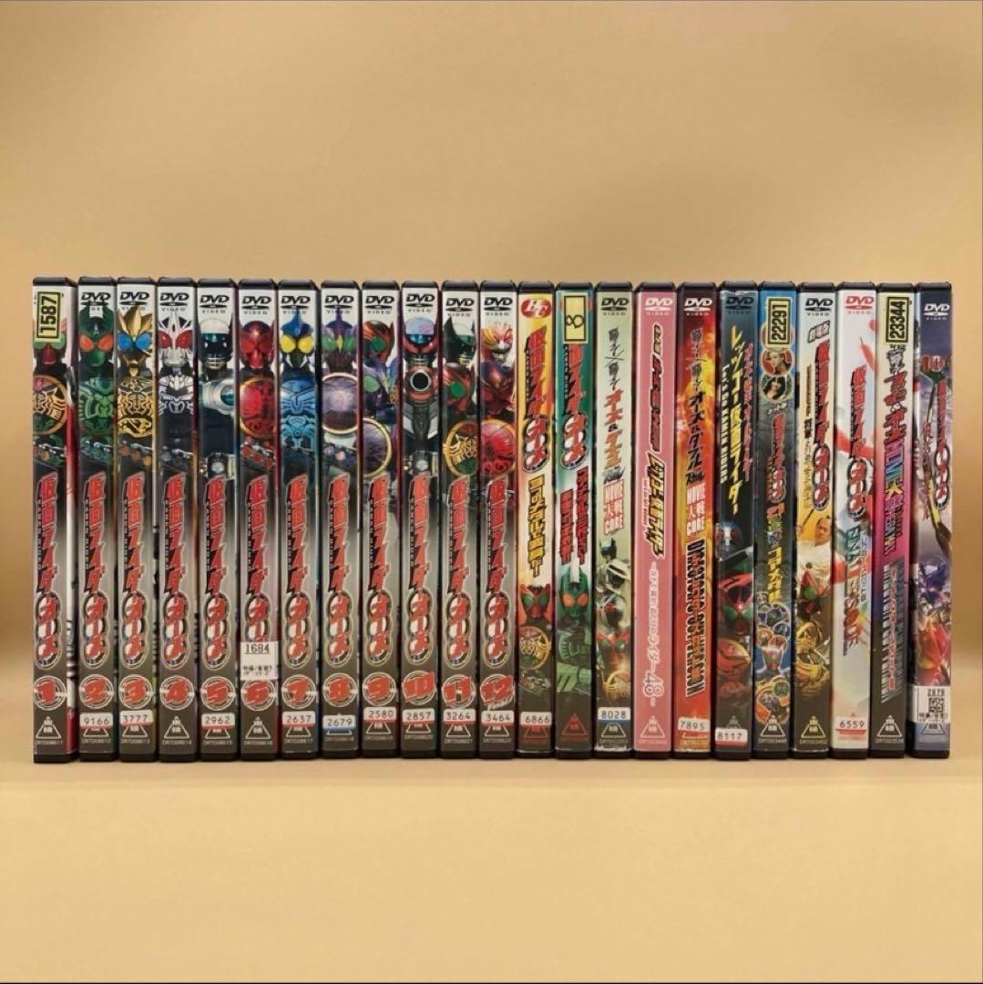 仮面ライダーオーズ　DVD 全12巻+11本(劇場版など)
