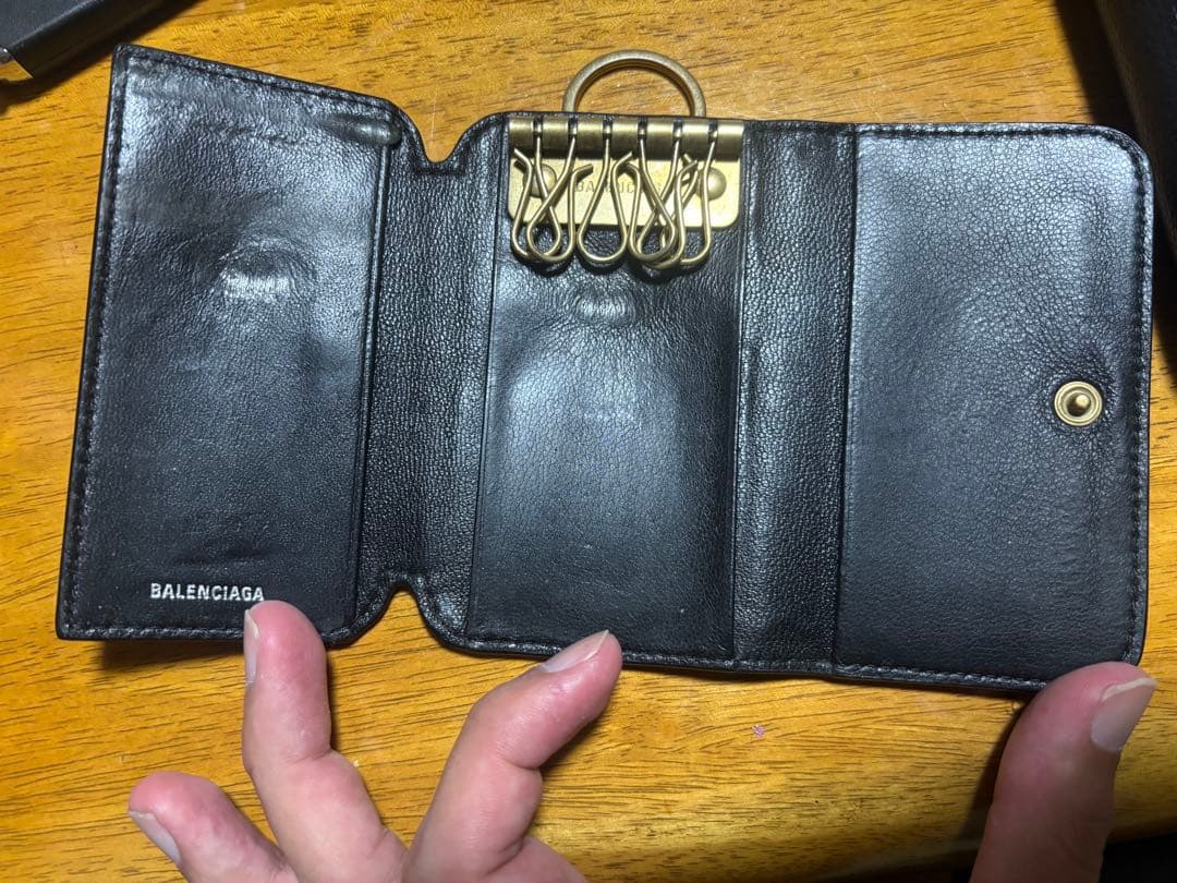 BALENCIAGA バレンシアガ 二つ折り財布 キーケース　セット