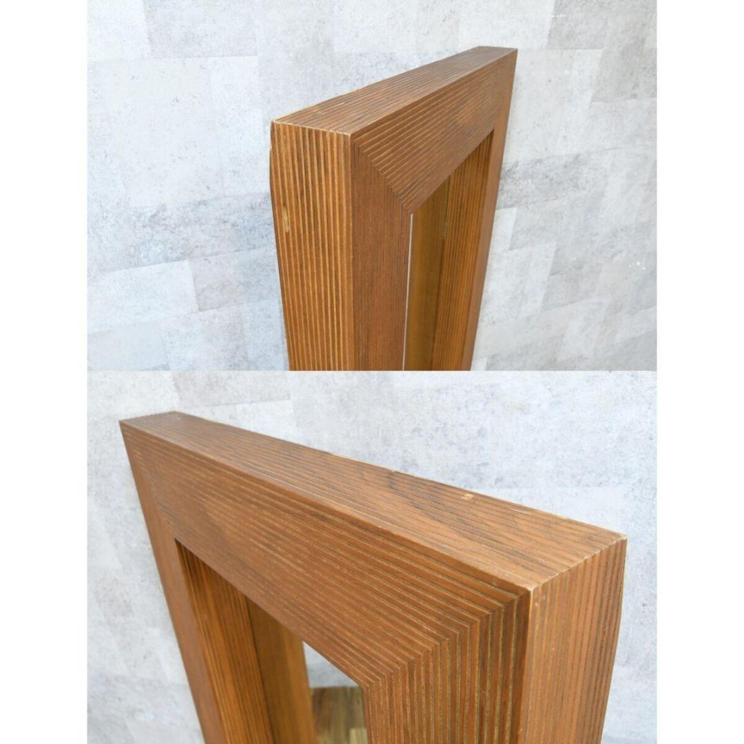 4BK168 アクタス レイ ルームミラー 姿見 ウォールナット モダン 鏡