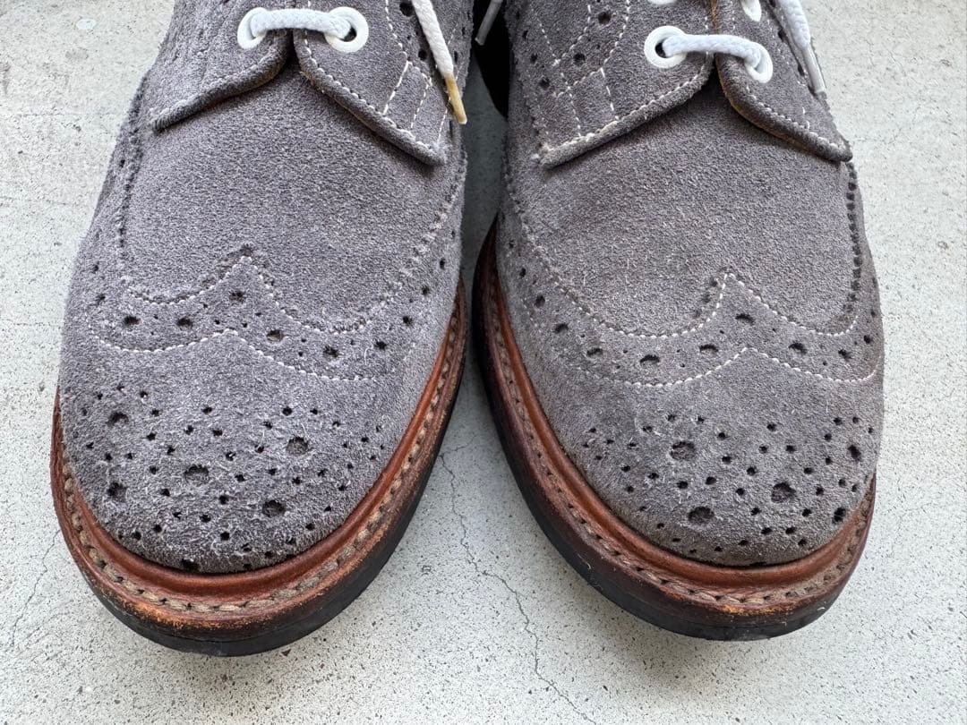 ★トリッカーズ M7292バートン8Tricker's Bourtonグレー27